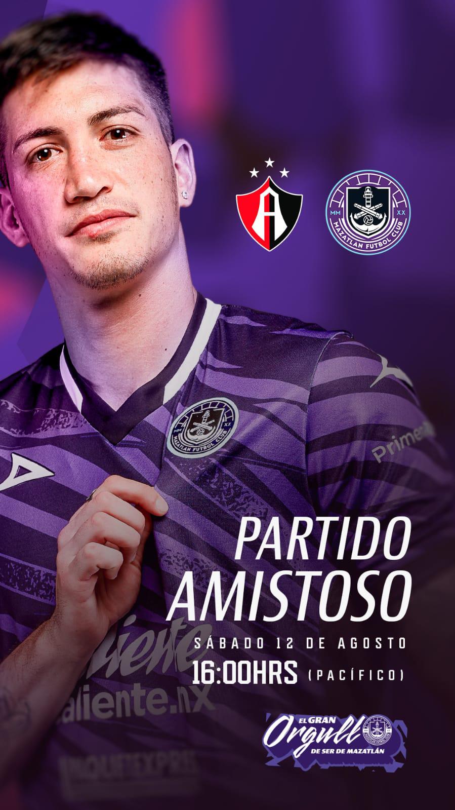 $!Mazatlán sostendrá partido amistoso ante Atlas