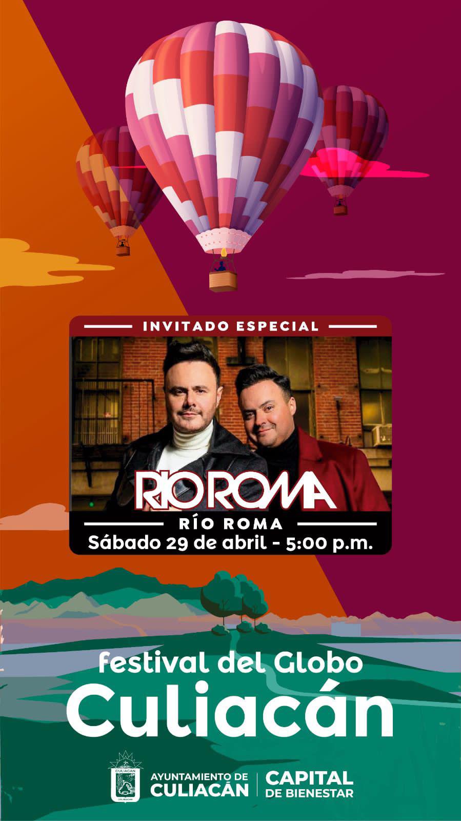 $!Café Tacvba y Río Roma estarán en el Festival del Globo Culiacán 2023