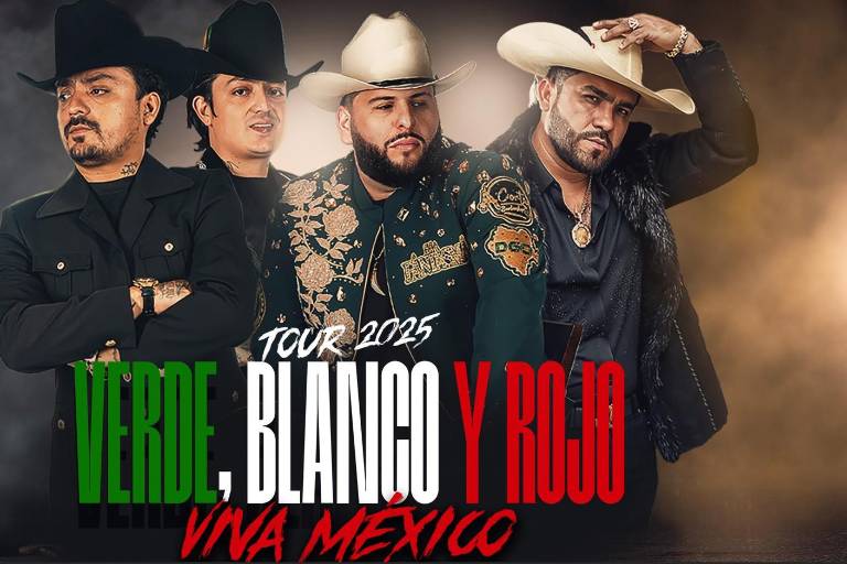 El Fantasma, Los Dos Carnales y Gerardo Díaz, juntos en la gira ‘Verde, blanco y rojo’