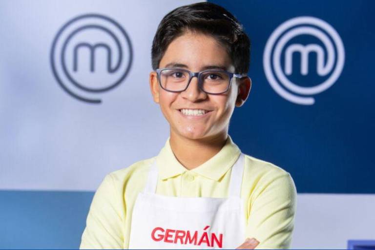 Hijo del cantante sinaloense Germán Montero participa en MasterChef Junior