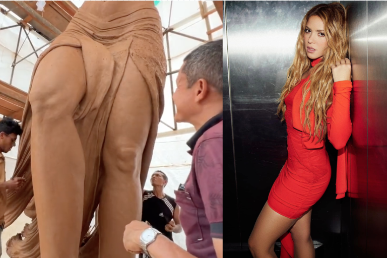 Tendrá Shakira una escultura en Barranquilla, creada por el artista Yoni Márquez