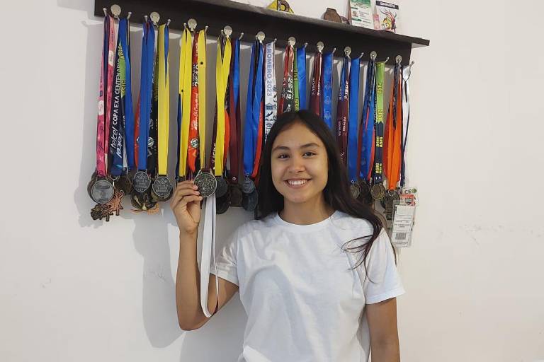 Dulce Daniela Juárez es una apasionada de la gimnasia