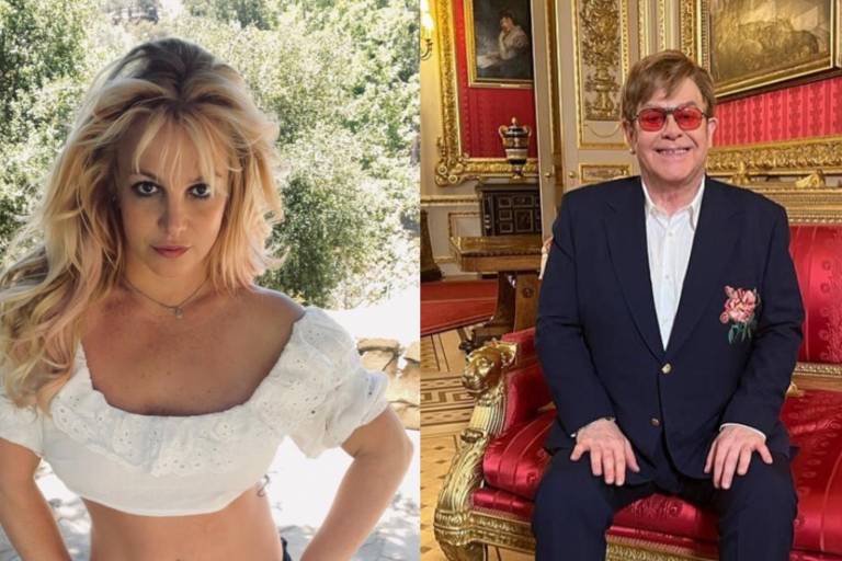 Elton John y Britney Spears estrenan ‘Hold me closer’