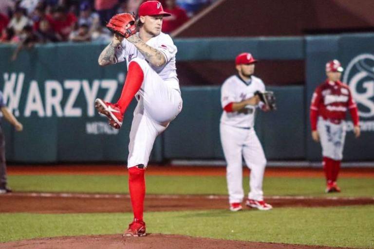 Dylan Unsworth lanza sin hit ni carreras ante Diablos Rojos de México en LMB