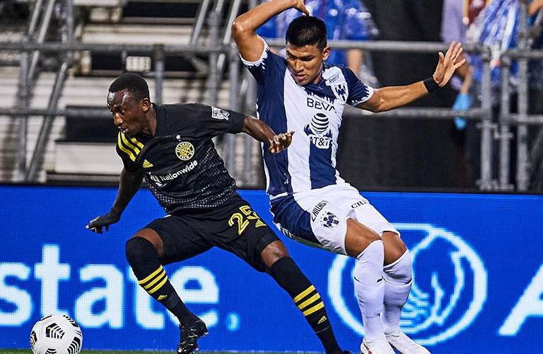 Rayados rescata el empate ante Columbus Crew en la Concachampions