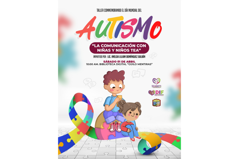 Invita DIF Escuinapa a taller sobre autismo