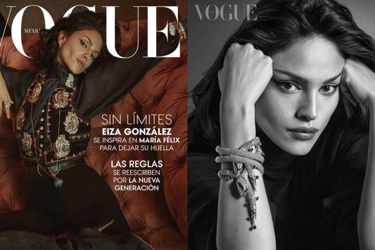 Eiza González se inspira en María Félix para portada en revista de moda