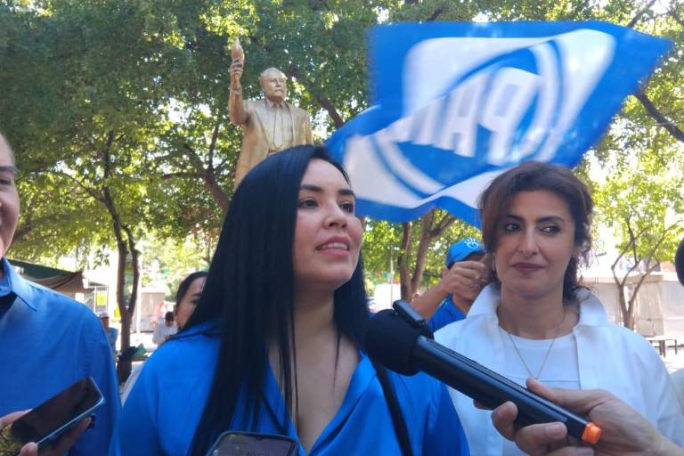 Emite voto Vanessa Sánchez por la dirigencia estatal del PAN; reporta incidentes al inicio de jornada