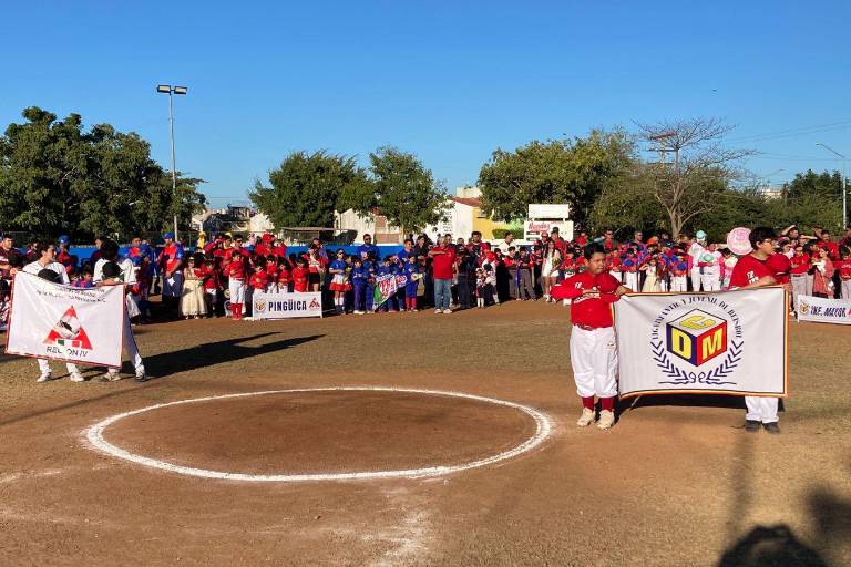 Multitudinaria apertura de Liga Infantil y Juvenil de Beisbol del Muralla