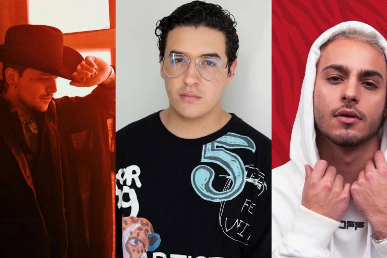 Christian Nodal da adelanto del tema que graba en colaboración de Alex Luna y DAAZ en versión remix