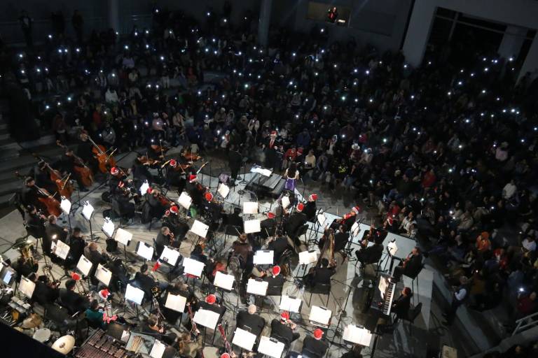 Celebran la Navidad con la música