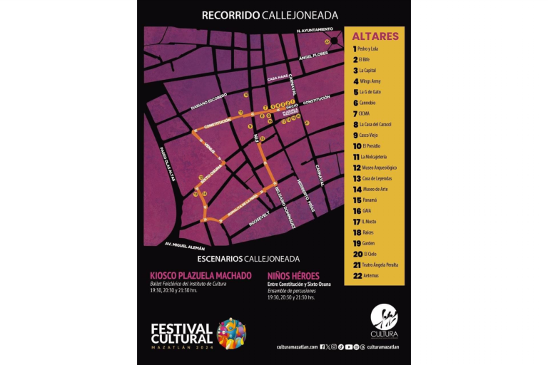Alertan sobre cierre de vialidades en el Centro Histórico por Callejoneada del Día de Muertos