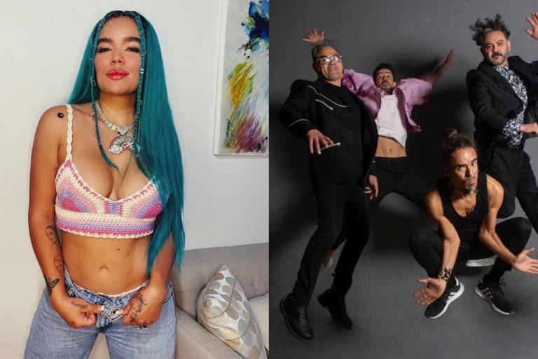 Karol G sorprende al cantar ‘Eres’ junto a Café Tacvba