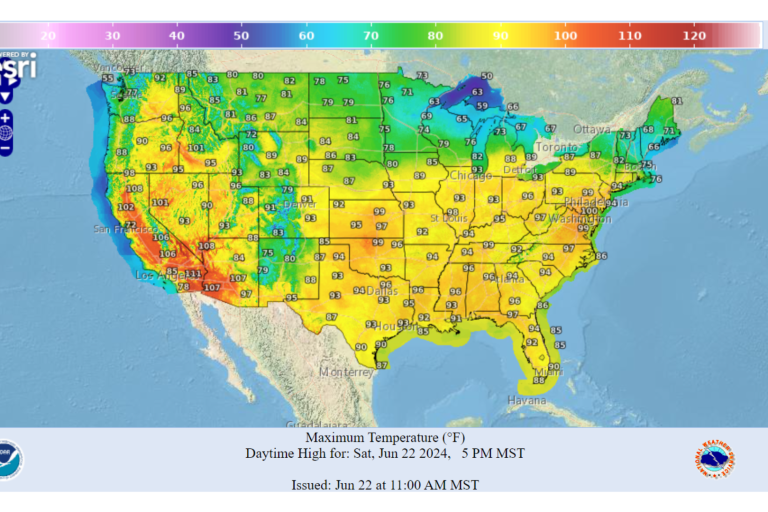 Ola de calor en Estados Unidos afecta a más de 100 millones de habitantes y emiten alerta