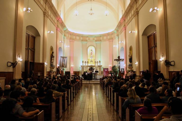 Llena la OSSLA concierto en el Santuario