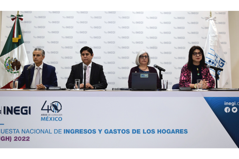 Ingreso promedio por hogar subió 4.6% de 2018 a 2022: INEGI