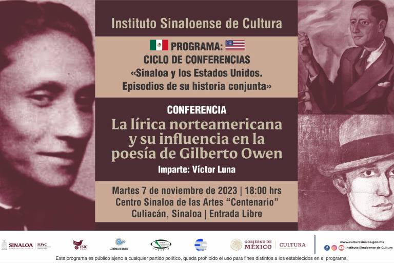 Hablará Víctor Luna sobre Owen y la lírica norteamericana