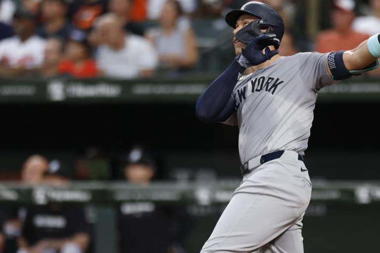 Judge suena su HR 33 y Yanquis vencen a Orioles en ríspido juego