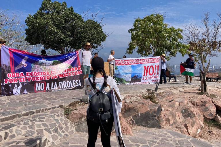 Clausuran de manera simbólica la obra de la tirolesa en El Faro