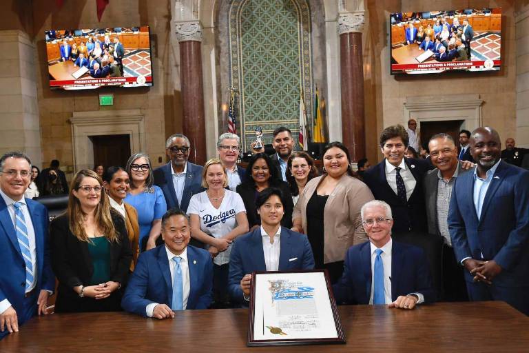 Los Ángeles declara el 17 de mayo como ‘El Día de Shohei Ohtani’