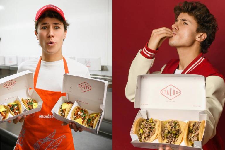Juanpa Zurita recibe criticas por abrir taquería a domicilio