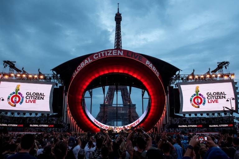 Se unen famosos en el Global Citizen Live en defensa del planeta y contra la pobreza