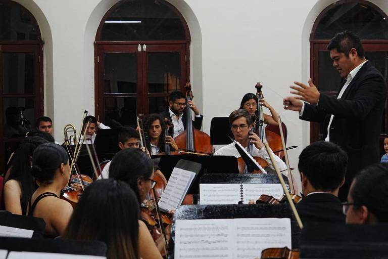 La Orquesta Juvenil del CMA regala un ameno concierto