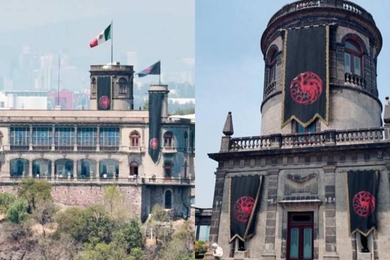 ‘House of the Dragon’ ‘invade’ el Castillo de Chapultepec a días de estrenar la Temporada 2