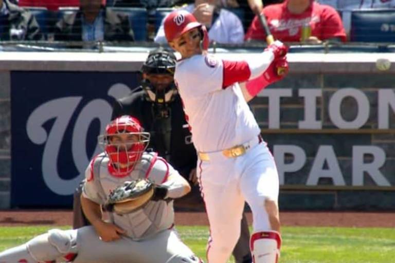 Joey Meneses tiene productiva tarde ante Filis