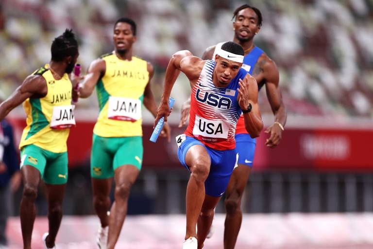 Estados Unidos logra el doblete en los relevos 4x400 m de Tokio 2020