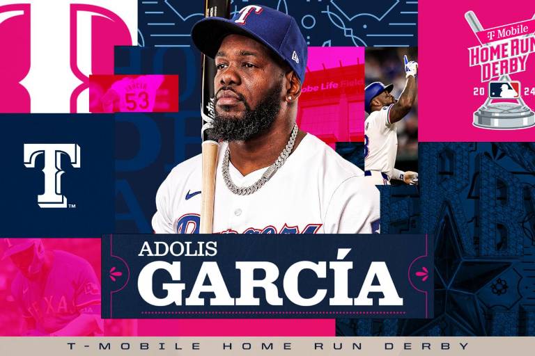 Adolis García anuncia su participación en el Home Run Derby