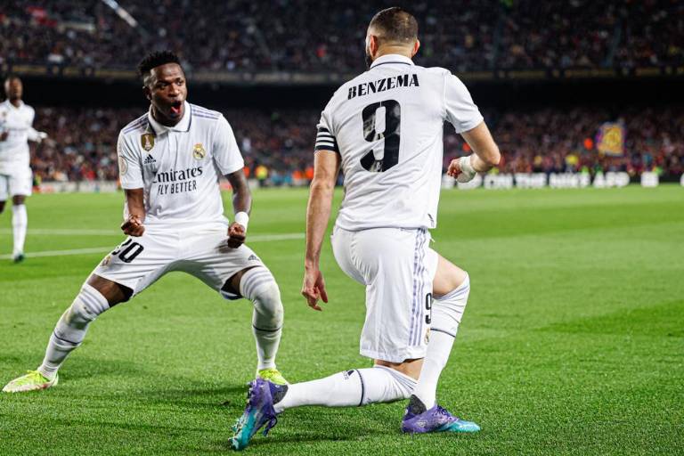 Real Madrid golea al Barcelona en la Copa del Rey