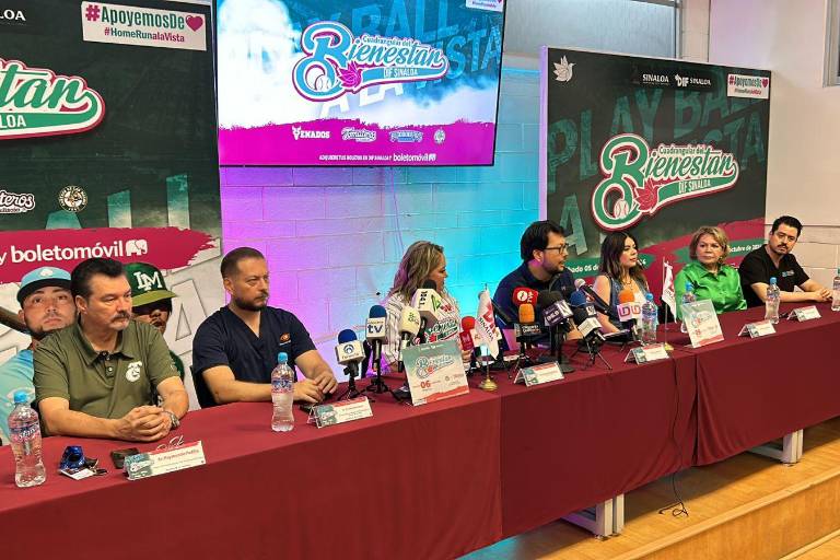 Por tercer año consecutivo, equipos profesionales de beisbol en Sinaloa ofrecerán juegos con causa