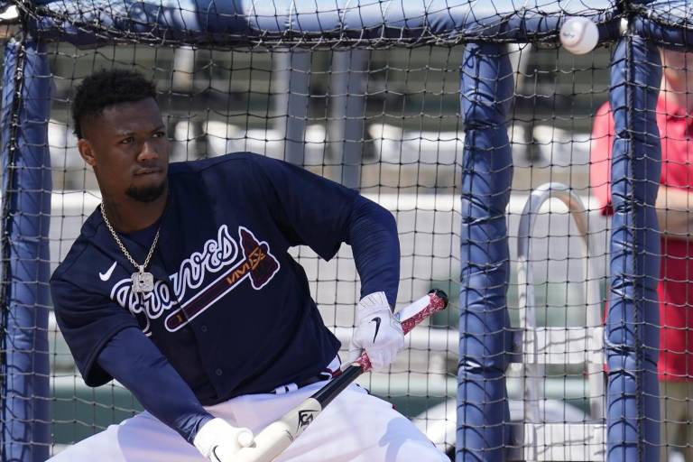 Ronald Acuña no disputará juegos de Spring Training