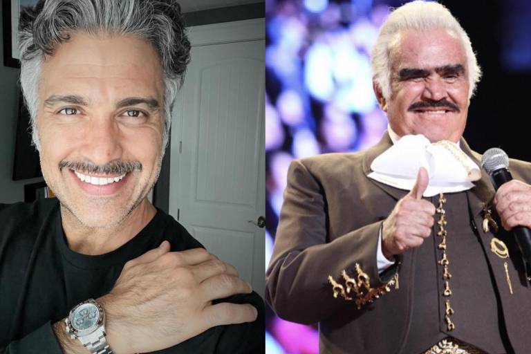 Jaime Camil comparte fotos caracterizado como Vicente Fernández