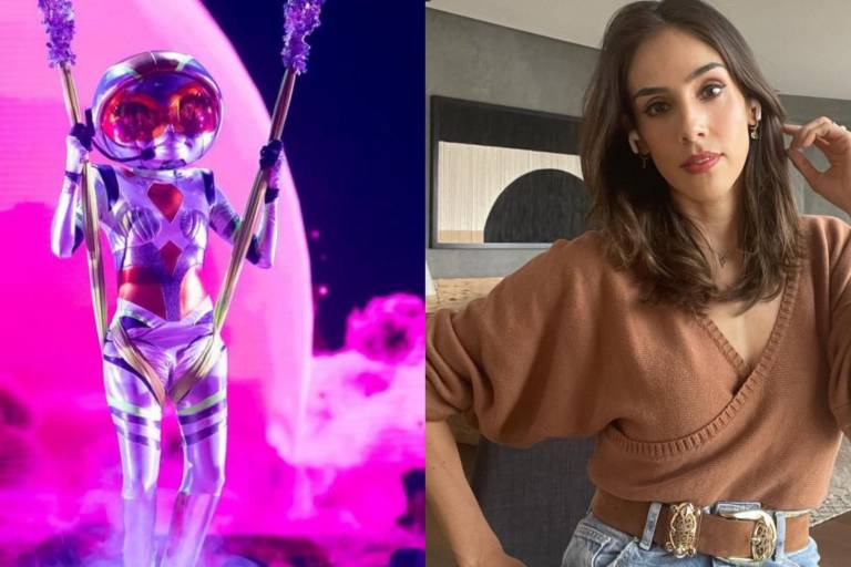 Sandra Echeverría era ‘Androide’, la eliminada número 13 en ‘¿Quién es la máscara?’