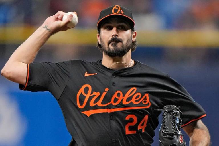 Eflin, Mullins y Cowser guían a Orioles en Tampa Bay