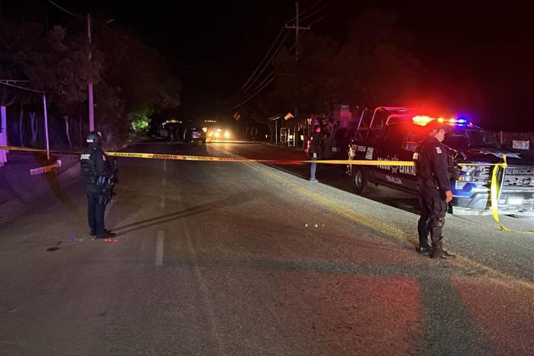 Un detenido, un coche asegurado y varios heridos el saldo en el poblado Los Colgados, en Culiacán