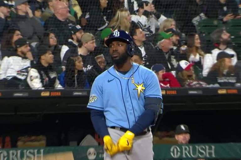 Randy Arozarena pega 2 jonrones en paliza de Rays a Chicago