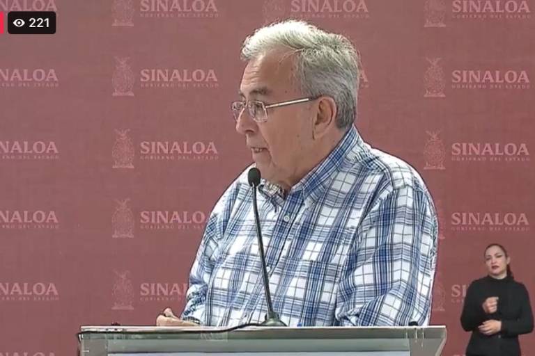 #VIDEO Conferencia del Gobernador de Sinaloa, Rubén Rocha Moya, desde Palacio de Gobierno