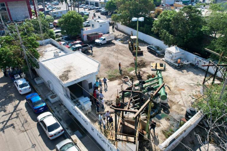 Arranca la modernización del Cárcamo 2 Norte y se superan los $400 millones de inversión en drenaje
