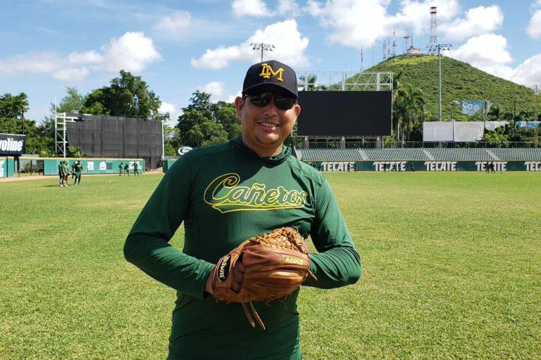 Venimos con mentalidad ganadora: Fabián Cota, relevista de Cañeros de Los Mochis
