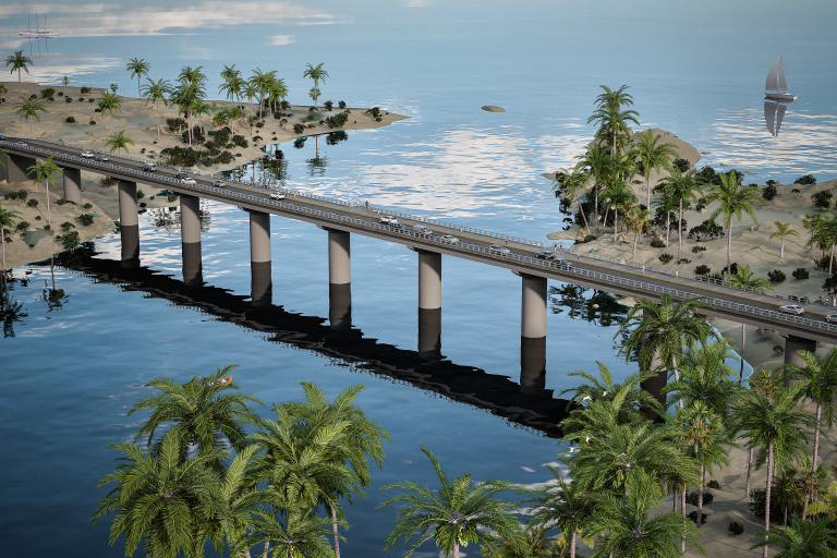 Así será el puente que unirá Las Glorias con Bellavista
