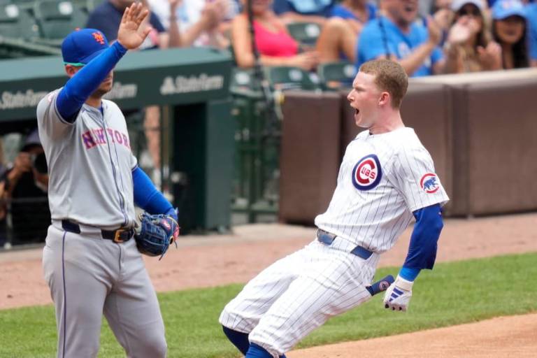 Cachorros madrugan a Mets con ataque de cinco carreras en el primer inning