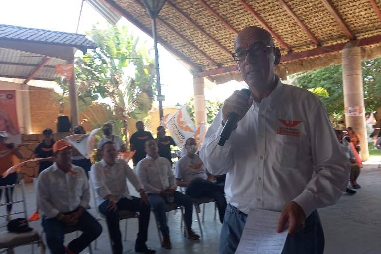 Al Cierre de campaña de MC acude Dante Delgado Rannauro