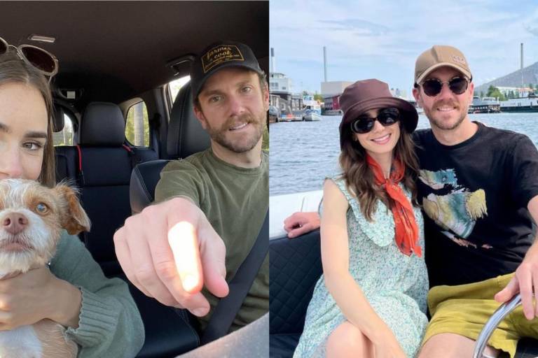 Lily Collins y Charlie McDowell unen su vidas en ceremonia íntima