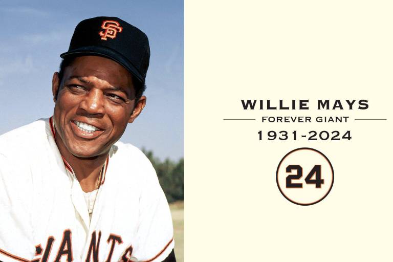 El legendario jardinero central Willie Mays muere a los 93 años