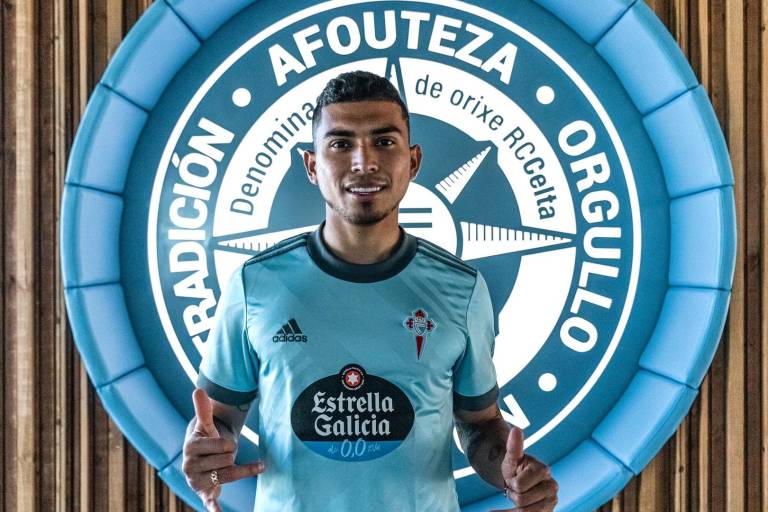 Orbelín Pineda y su ‘magia’ son oficializados por el Celta de Vigo
