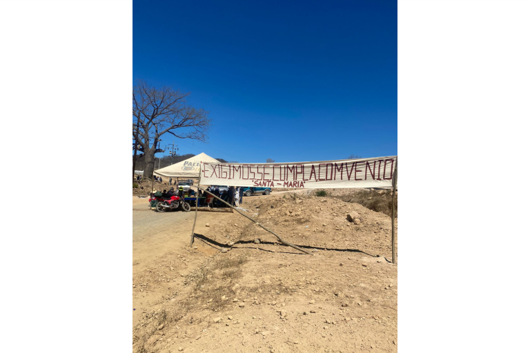 Trabajos en Presa Santa María continúan detenidos