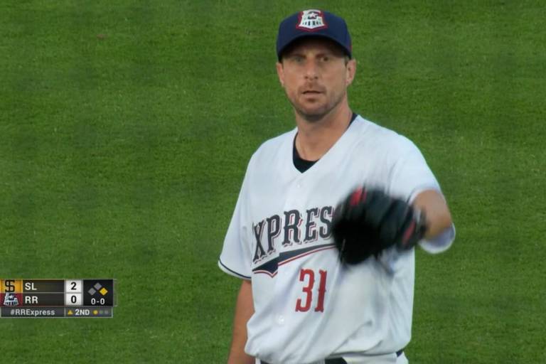 Scherzer realiza su primera apertura de rehabilitación en las menores